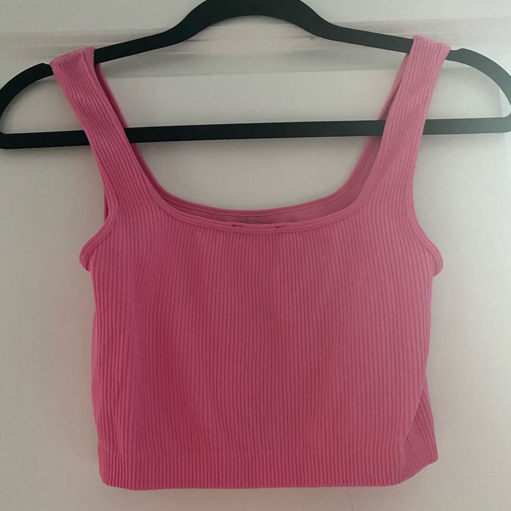 Zara Womens Tank Pink